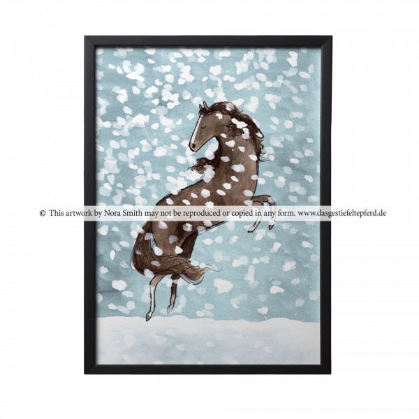 Kunstdruck "Schnee"